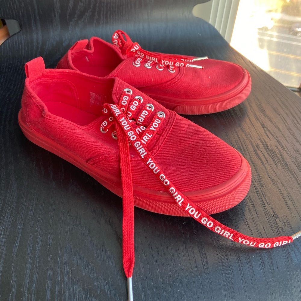 Red Sneakers